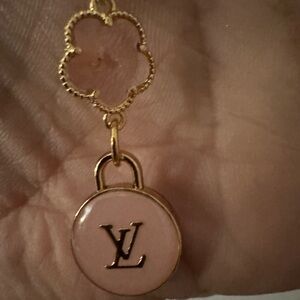 Designer Zipper Pull Charm Repurposed Necklace